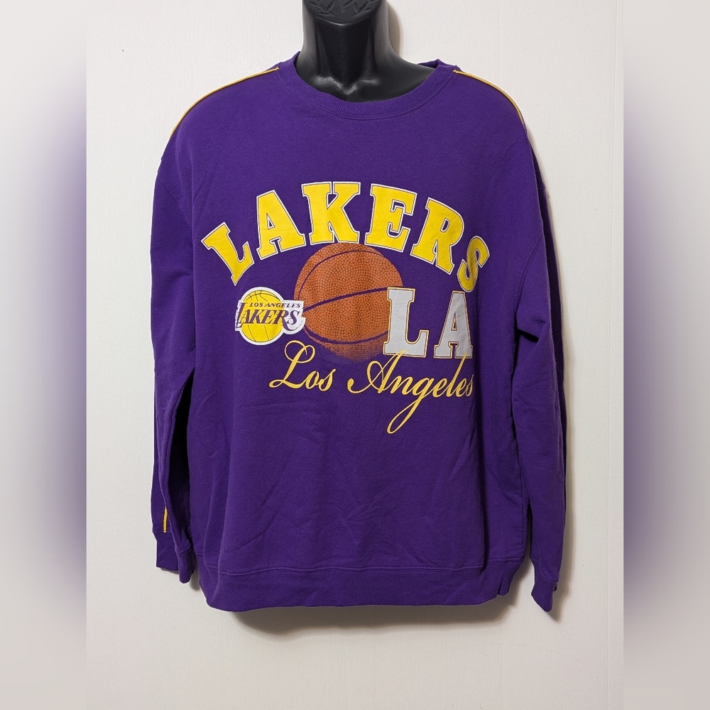 Men's Los Angeles Lakers: Sweatshirt XXL Color "Tillandsia" Purple Size 2XL
